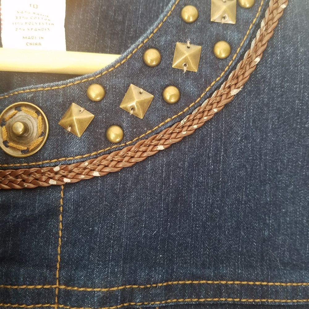Ruby Rd | Studded Denim Jacket - image 4